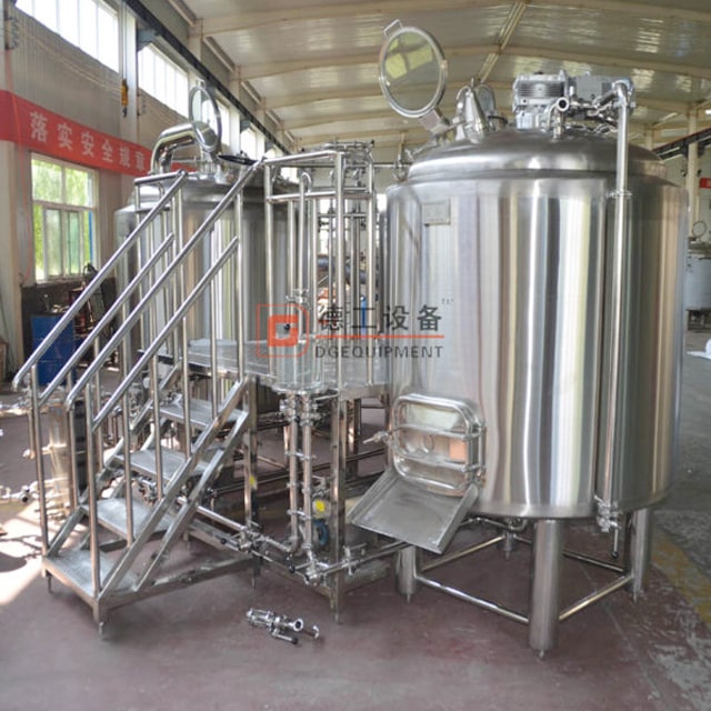 1000L commercial stainless steel brew kettle beer brewing system